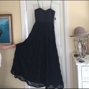 Adrianna Papell black ball gown size 10, NWT