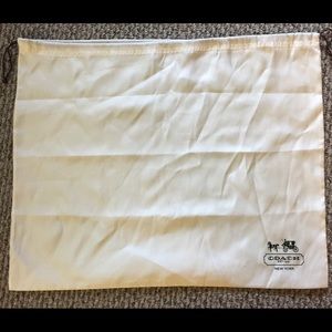 Coach dust bag