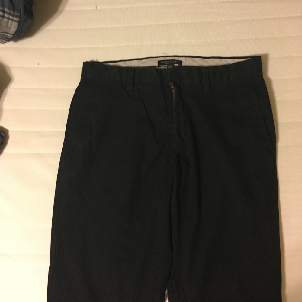 Banana republic navy chino slim fit