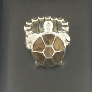 Sterling Silver Tortoise Ring... Like New!