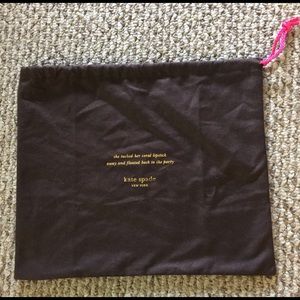 Kate Spade dust bag