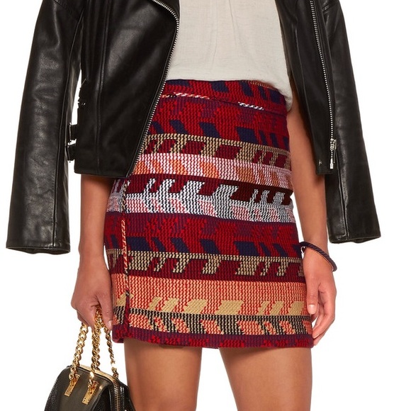 🆕 Maje Jacquard Mini Skirt - Picture 4 of 5
