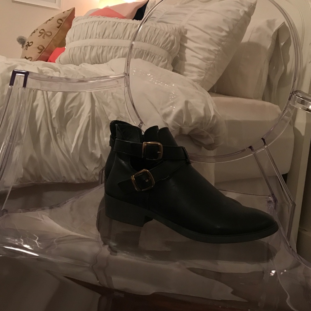 Black booties