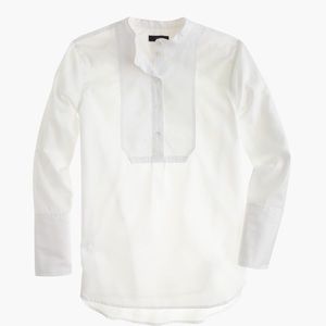 J.Crew Pique Bib Shirt