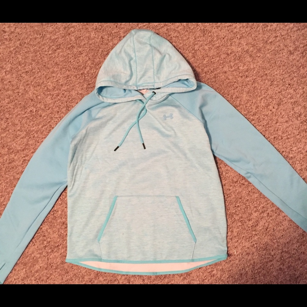Blue Under Armor Storm 1 Hoodie
