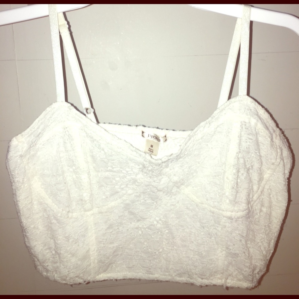 Lacey crop top