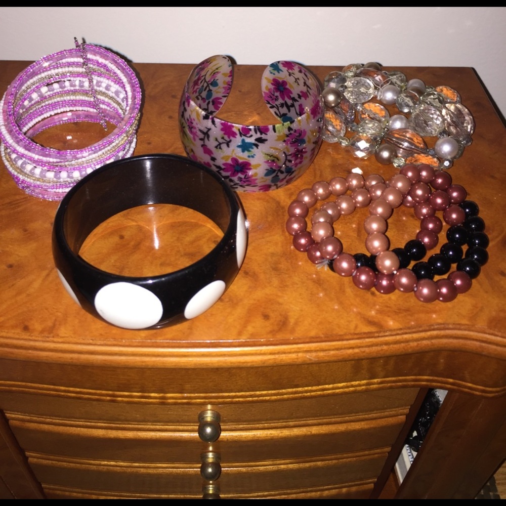5 bracelets combo!