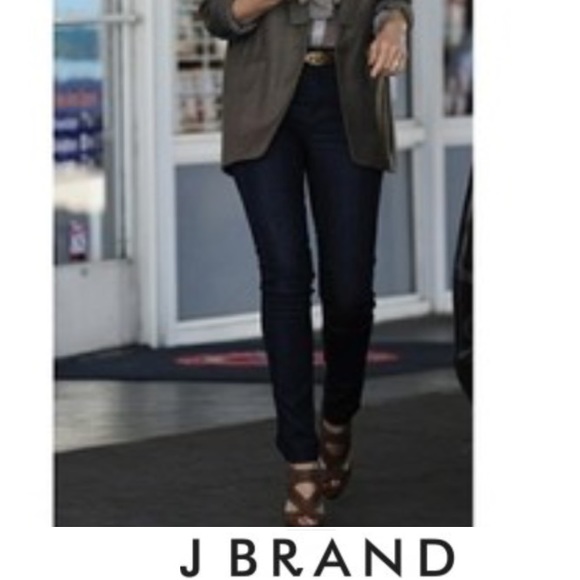 J Brand Denim - J Brand Maria Dark Wash High Waist Skinny Jeans
