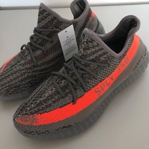 Yeezys boost 350 beluga orange/gray