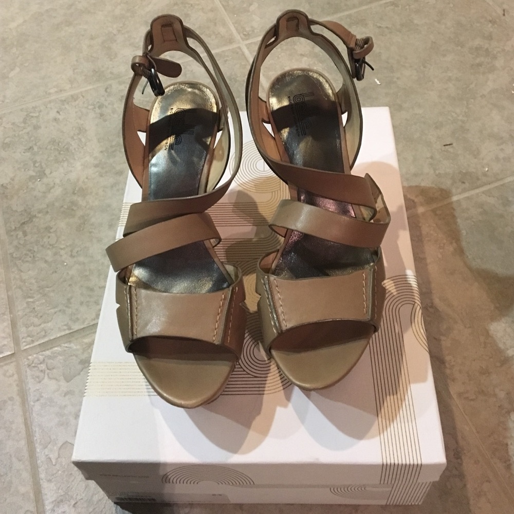 Platform sandals by Belle by Sigerson Morrison