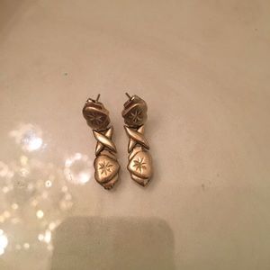 xoxo gold earrings