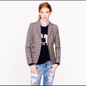 Jcrew English tweed school boy blazer