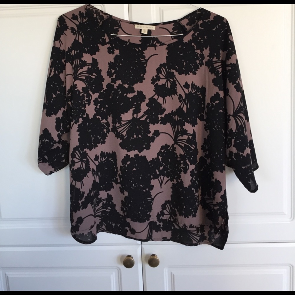 Lauren Conrad Paper Crown blouse
