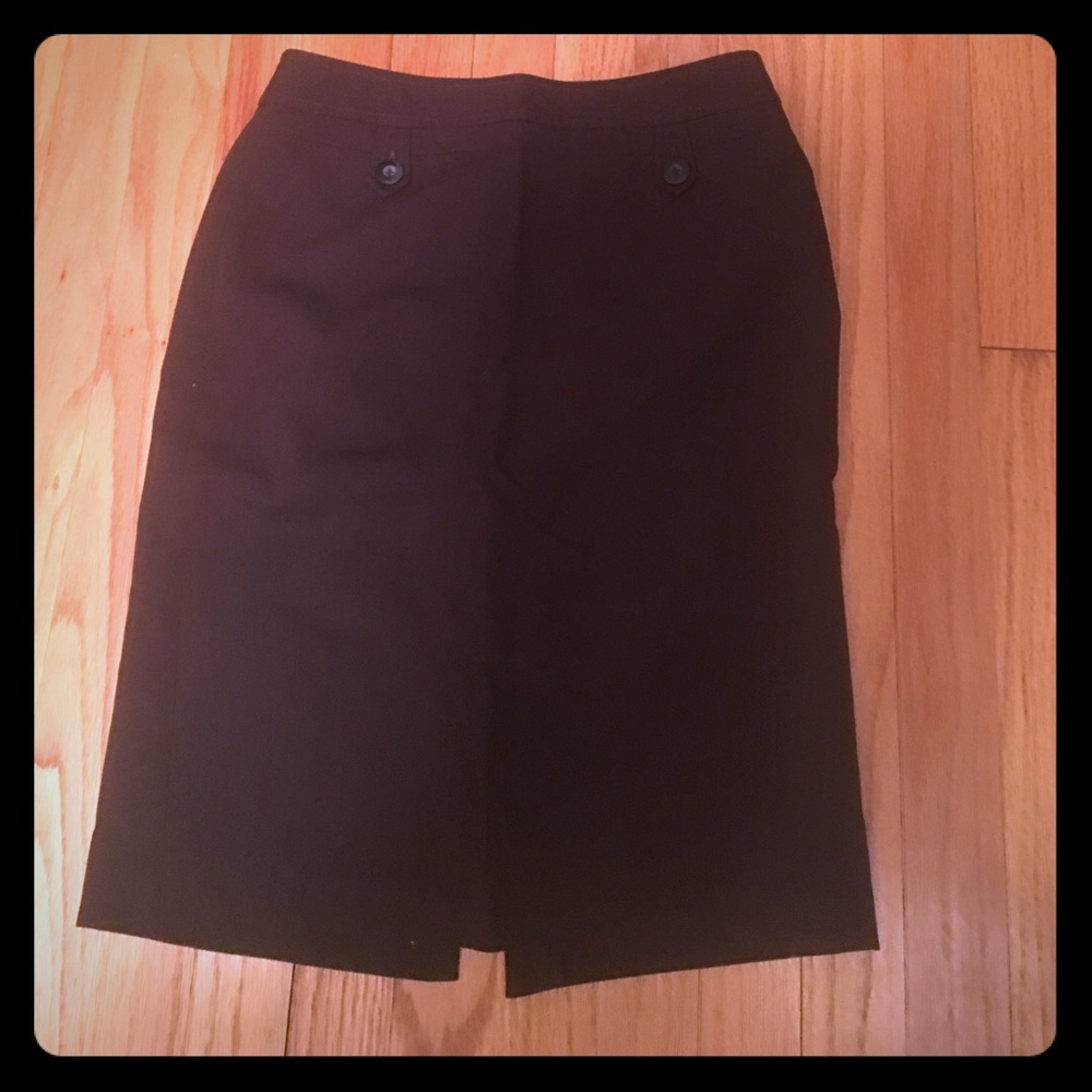 Lovely chocolate brown LOFT skirt❤💕❤