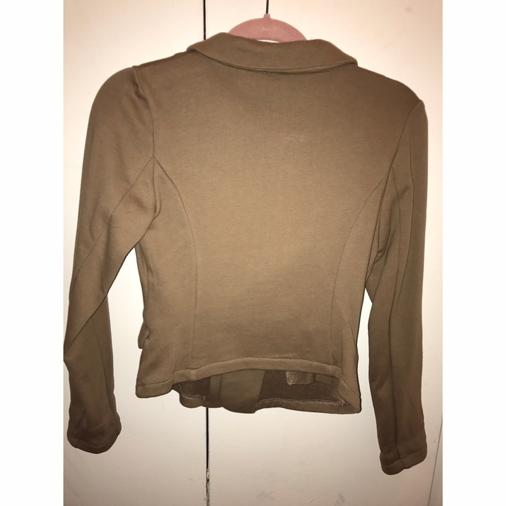 Sweatshirt Material Blazer - Picture 2 of 2