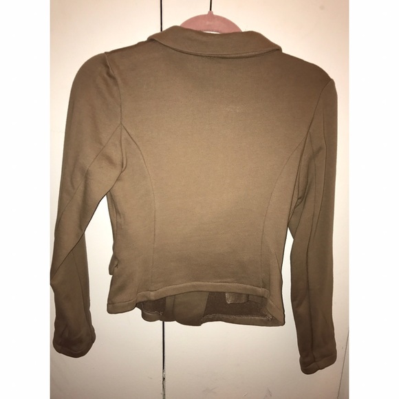 Sweatshirt Material Blazer - Picture 2 of 2