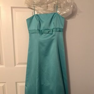 David's Bridal tea length dress