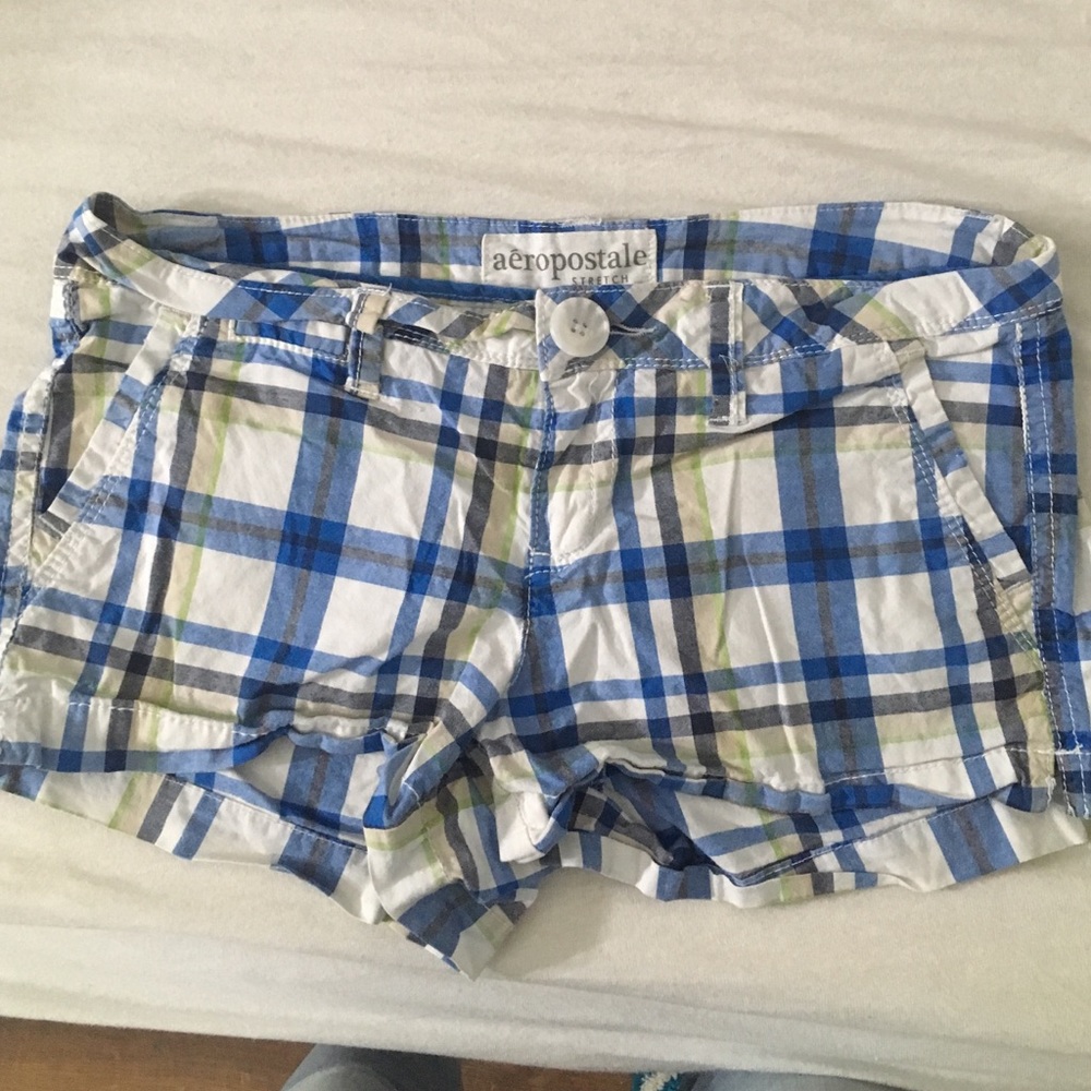 Plaid Aeropostale shorts size 1/2
