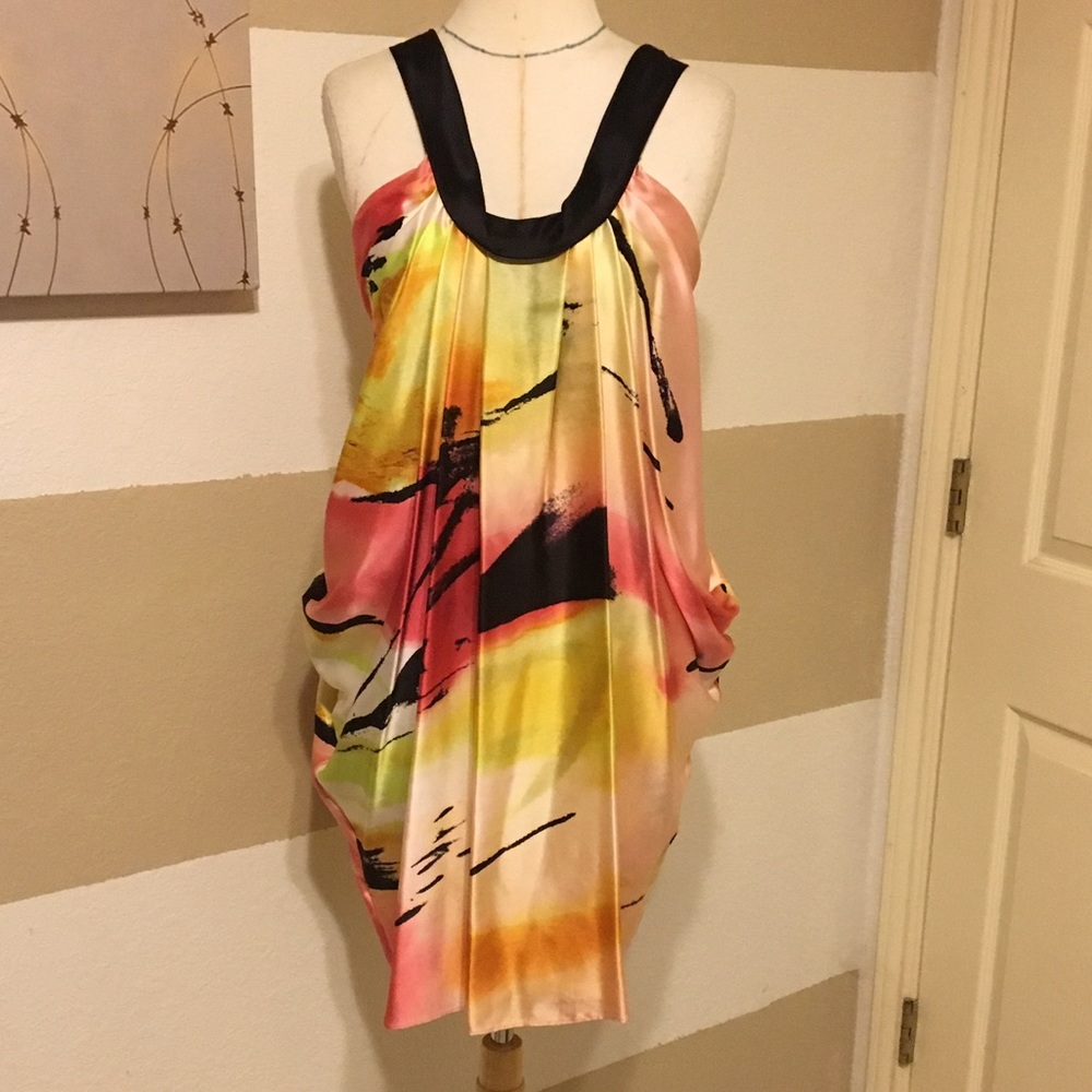 BCBG Watercolor Cocktail dress