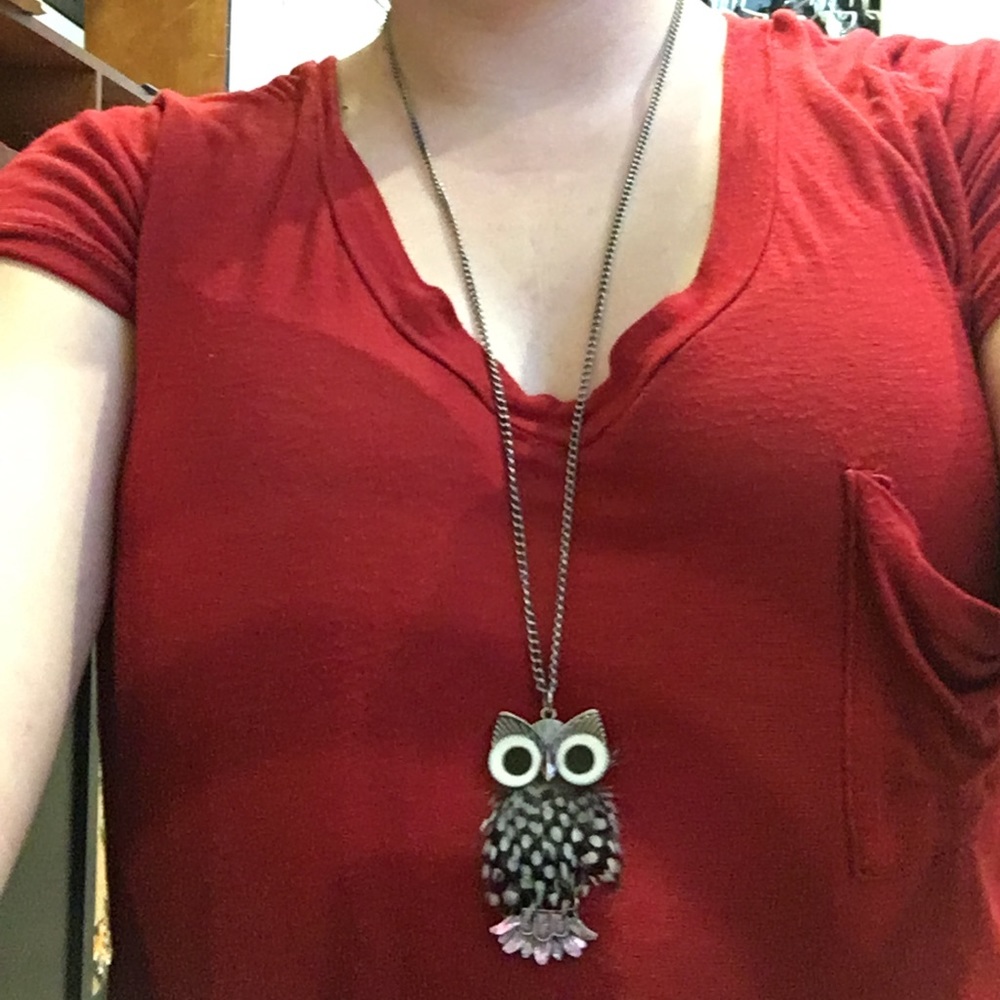 Owl necklace