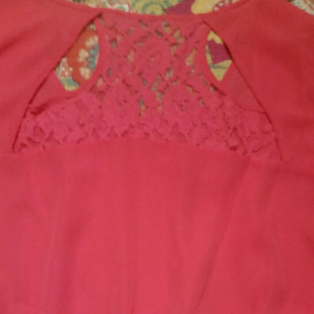New hot pink blouse