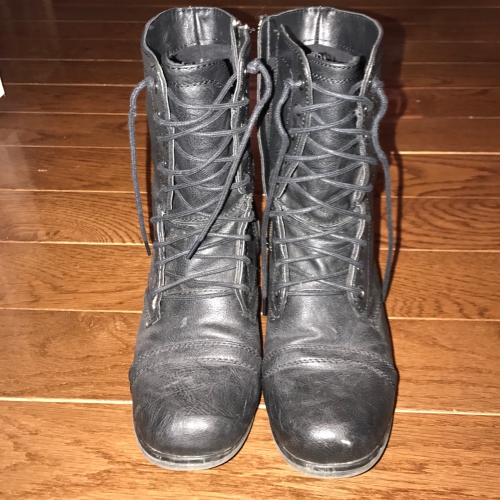 Madden girl combat boots