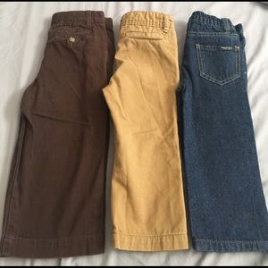 Trio of Boy's Pants