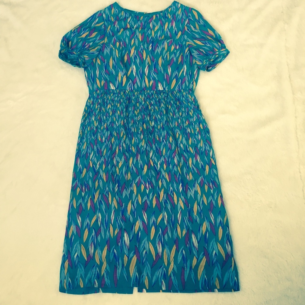 Vintage print dress
