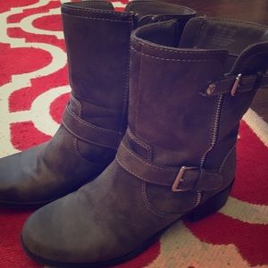 Anne Klein Mid calf Gray women's boot