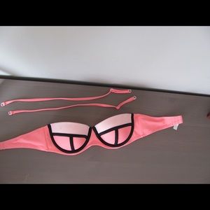 Victoria secret bikini top with removable straps