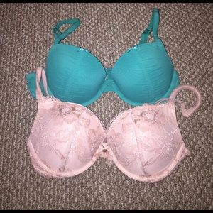 2 36C bras. Victoria's Secret &a aerie