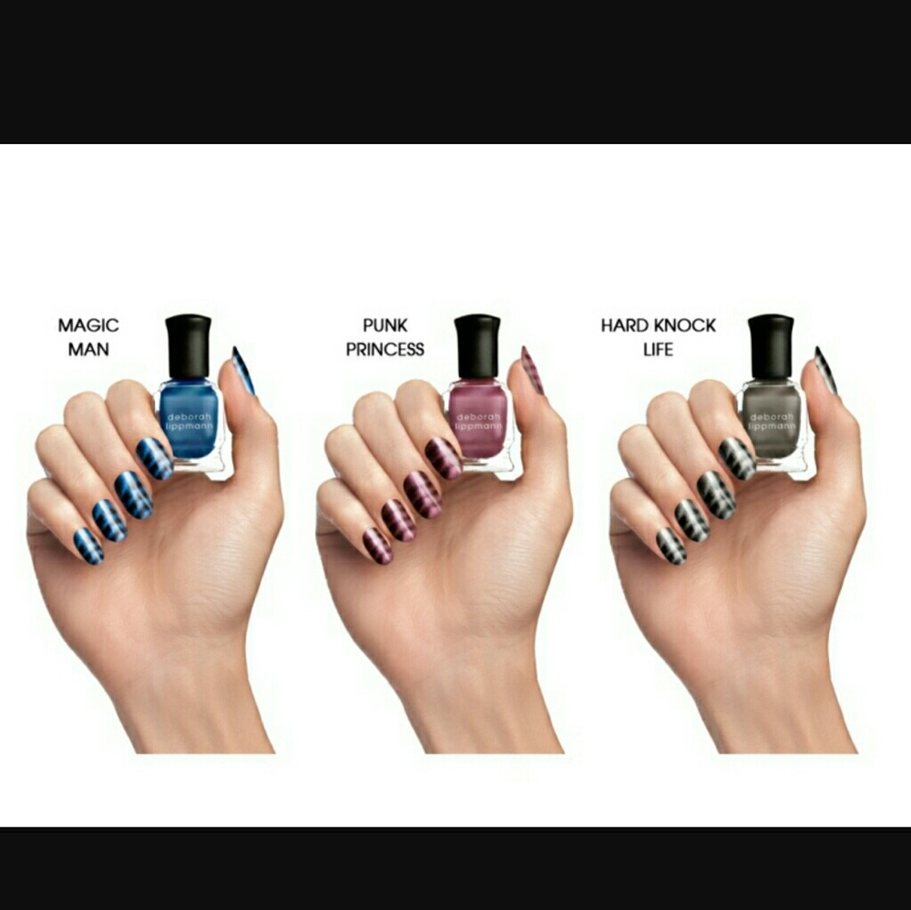 🌻DEBORAH LIPPMANN MAGNETIC NAIL POLISH SET