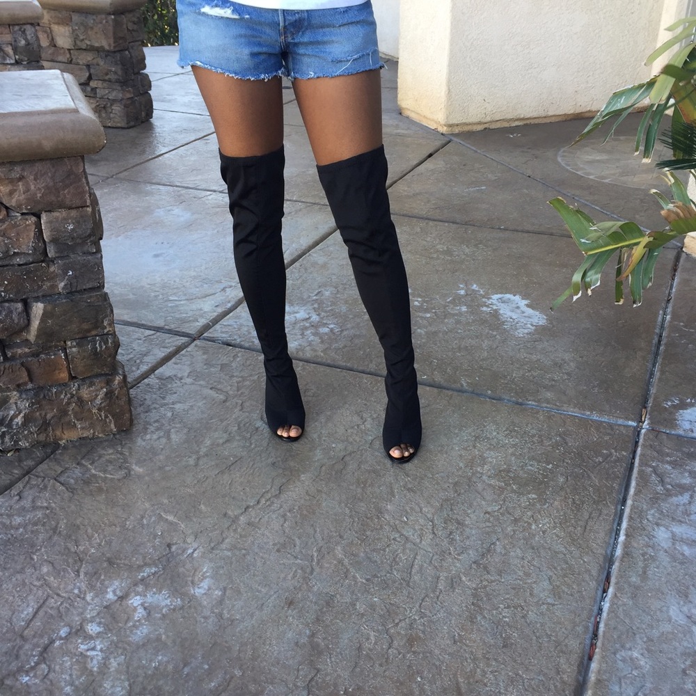 Thigh high boots
