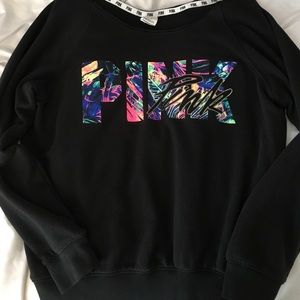 PINK slouch sweatshirt