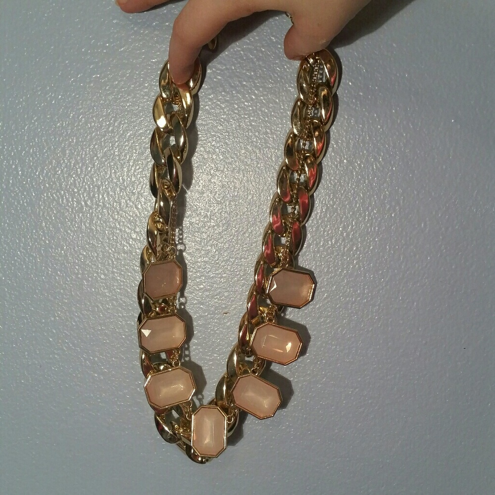 Pink & Gold Layered Necklace