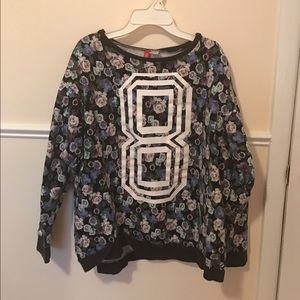 Floral sweatshirt