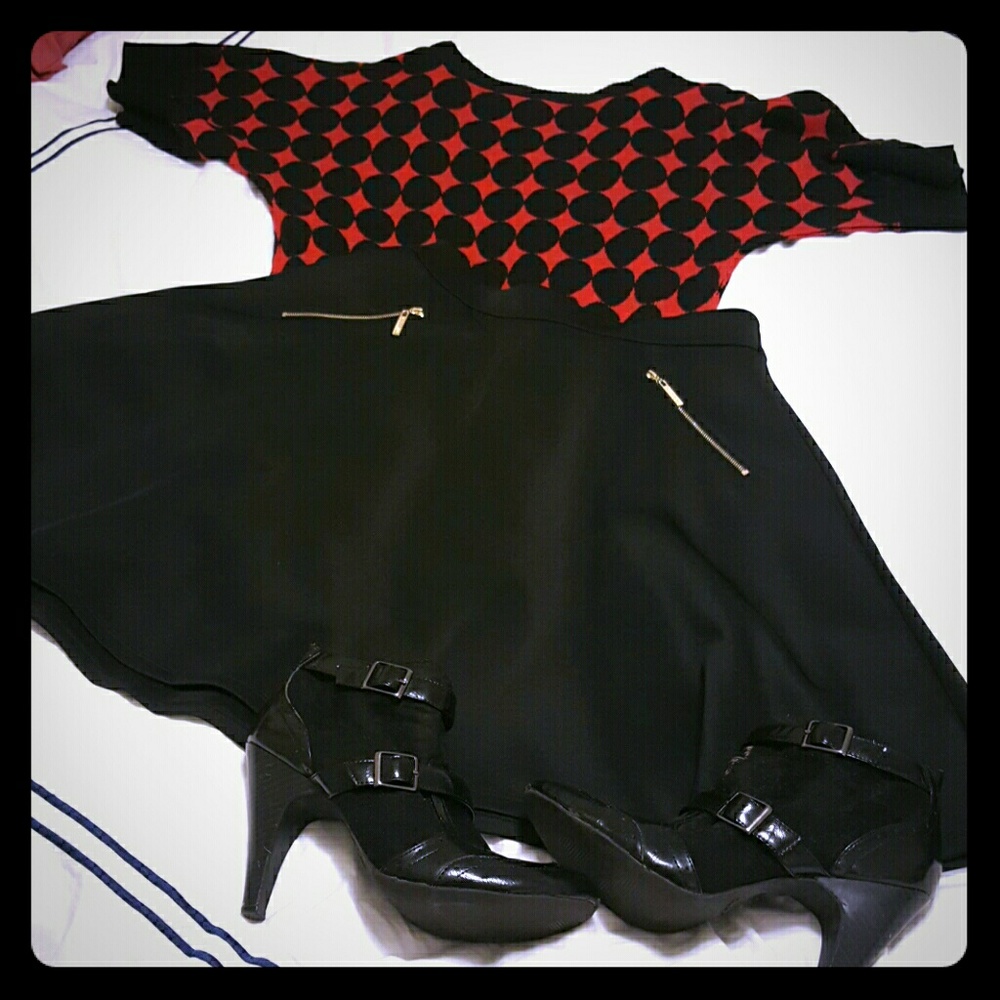 Catherine Malendrino skater skirt!