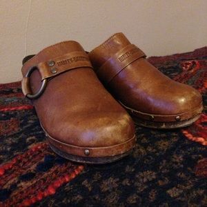 ✨Vintage✨ Harley Davidson Clogs