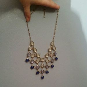 Ombre statement necklace
