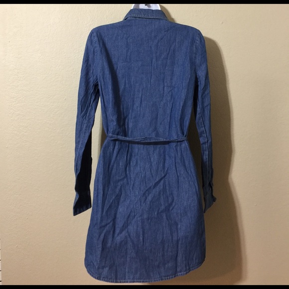 NEW! Patches Chambray Shirtdress - Picture 8 of 8