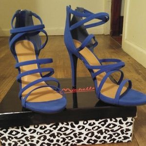 Open Toe Strappy Heels