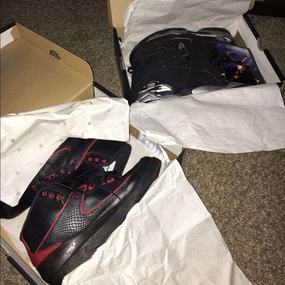 Jordan 8s and 2s