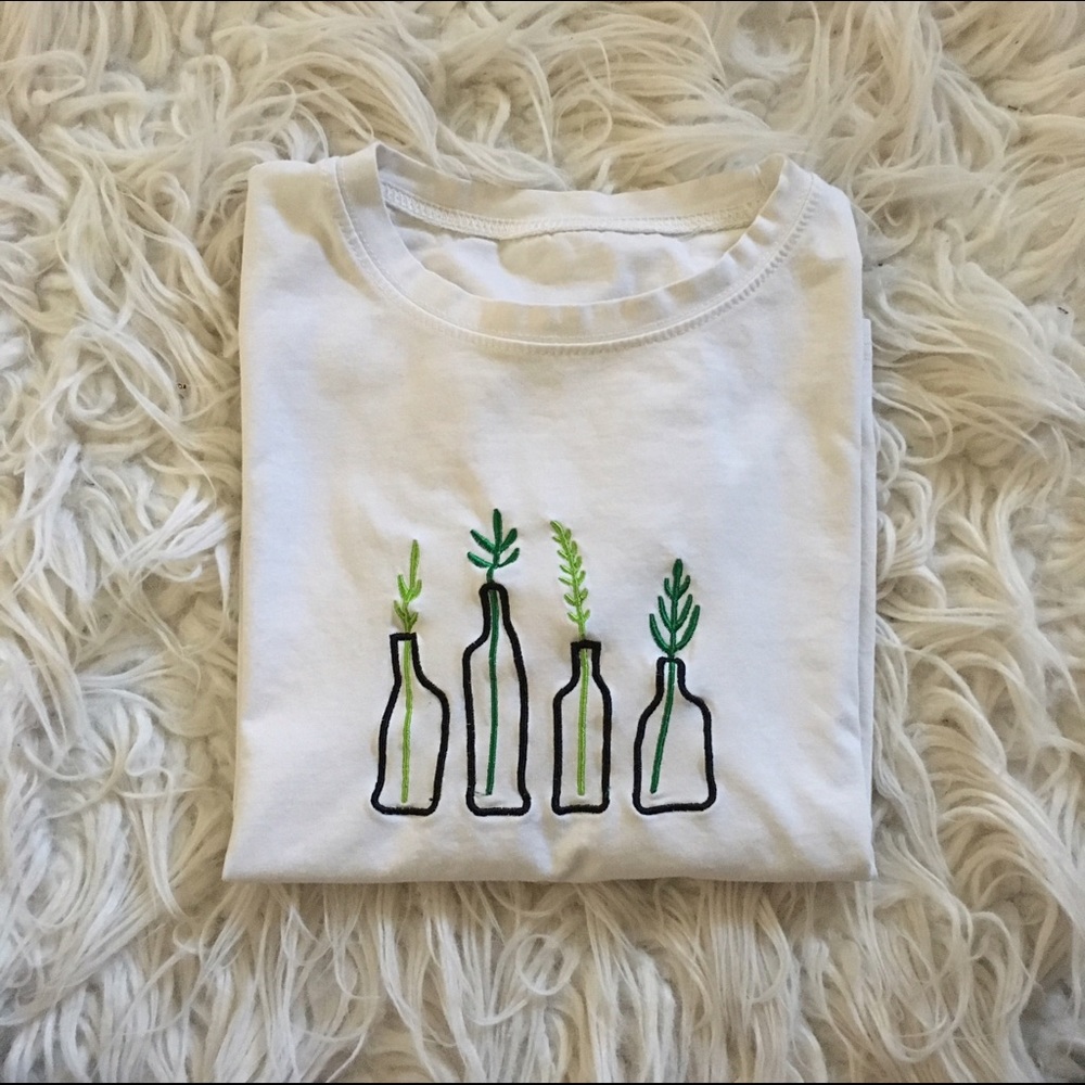 Plant bottle shirt
