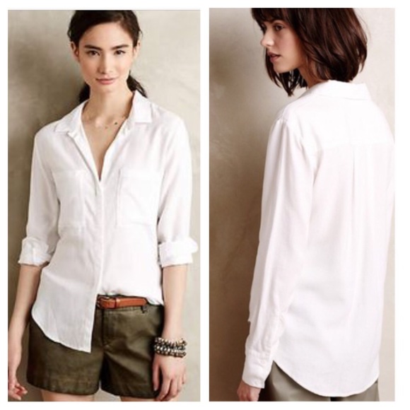 🆕Anthropologie Cloth & Stone Button Down. NWOT. - Picture 2 of 4