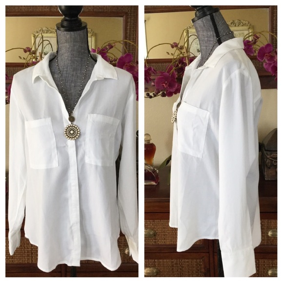 🆕Anthropologie Cloth & Stone Button Down. NWOT. - Picture 3 of 4