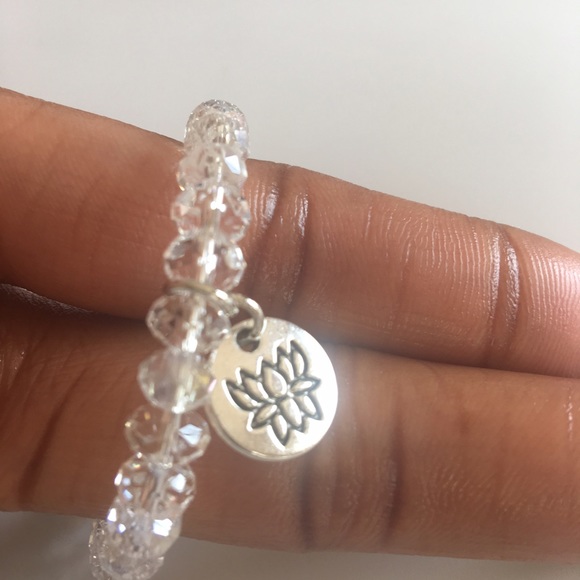 Children Girls Safe Crystal Expandable Bracelet - Picture 3 of 3