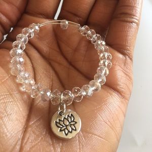 Children Girls Safe Crystal Expandable Bracelet