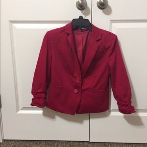Express Red Blazer