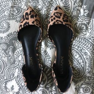 Liliana Leopard Print Flats