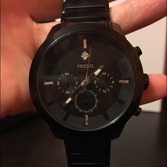 FOSSIL DRESS CHRONOGRAPH STAINLESS STEEL WATCH - Picture 2 of 8